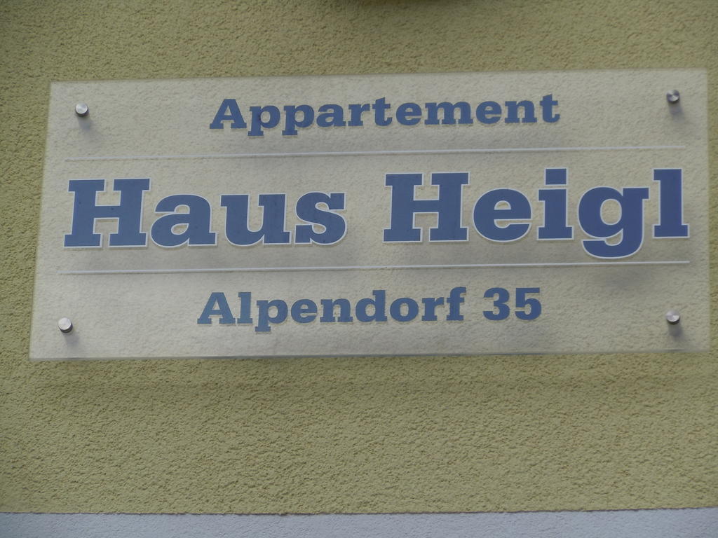 Apartmán Haus Heigl Sankt Johann im Pongau Exteriér fotografie